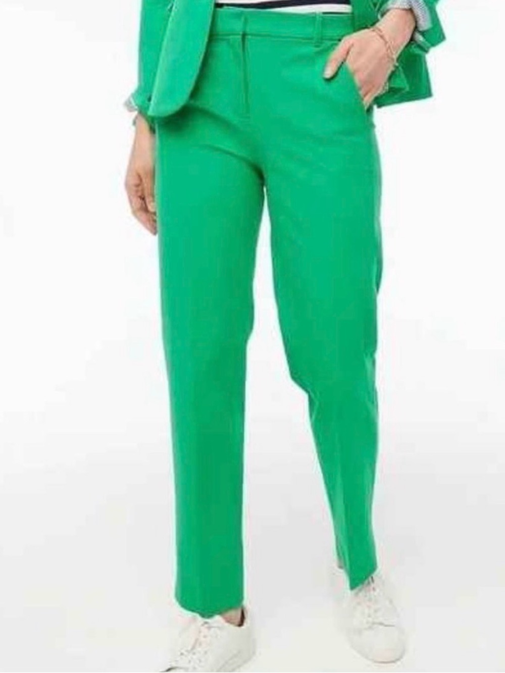 J.Crew Kallie Straight-Leg Women’s Pants in Clover Green NWT Size 2